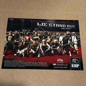 Zippo Hot Tour - GWAR / Chimaira / Devil Driver - ESP Guitars - 2005 Print Ad